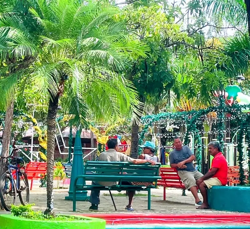 El parque del pueblo